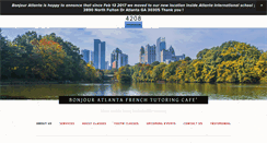 Desktop Screenshot of bonjouratlanta.com